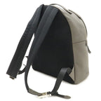 Fendi Visible Backpack Studs Leather Gray Silver — view 2