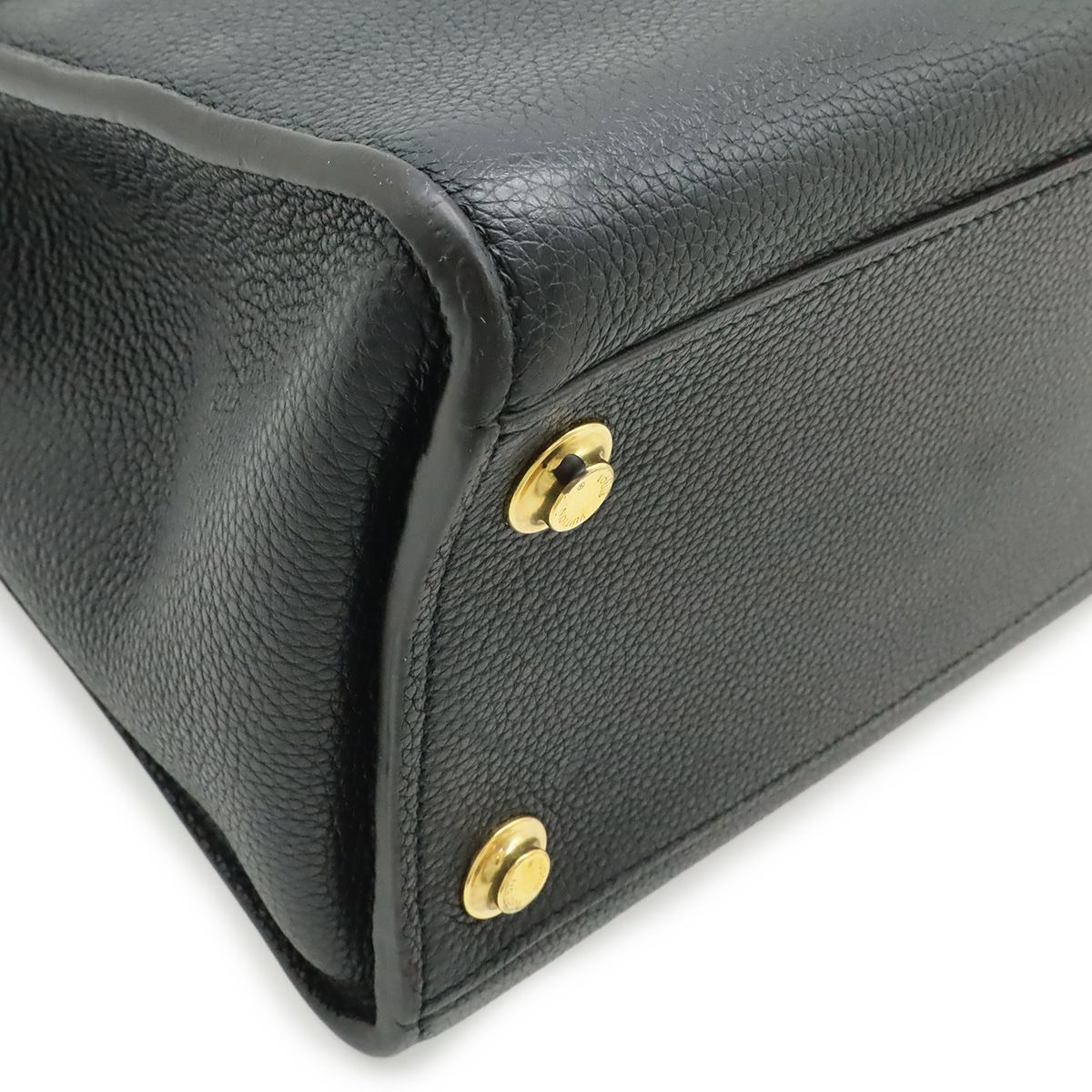Louis Vuitton City Steamer PM 2-Way Shoulder Bag Leather Noir Black — view 3