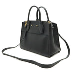 Louis Vuitton City Steamer PM 2-Way Shoulder Bag Leather Noir Black — view 2