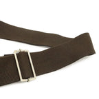 Dior Trotter Shoulder Bag Crossbody Jacquard Canvas Leather Brown Silver — view 5