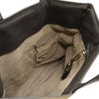 Bottega Veneta Tote Shoulder Bag Crossbody 2-Way Leather Dark Brown Gold — view 7