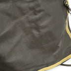 Bottega Veneta Tote Shoulder Bag Crossbody 2-Way Leather Dark Brown Gold — view 9