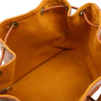 Louis Vuitton Epi Petit Noe Drawstring Shoulder Bag Semi Kenya Brown — view 5