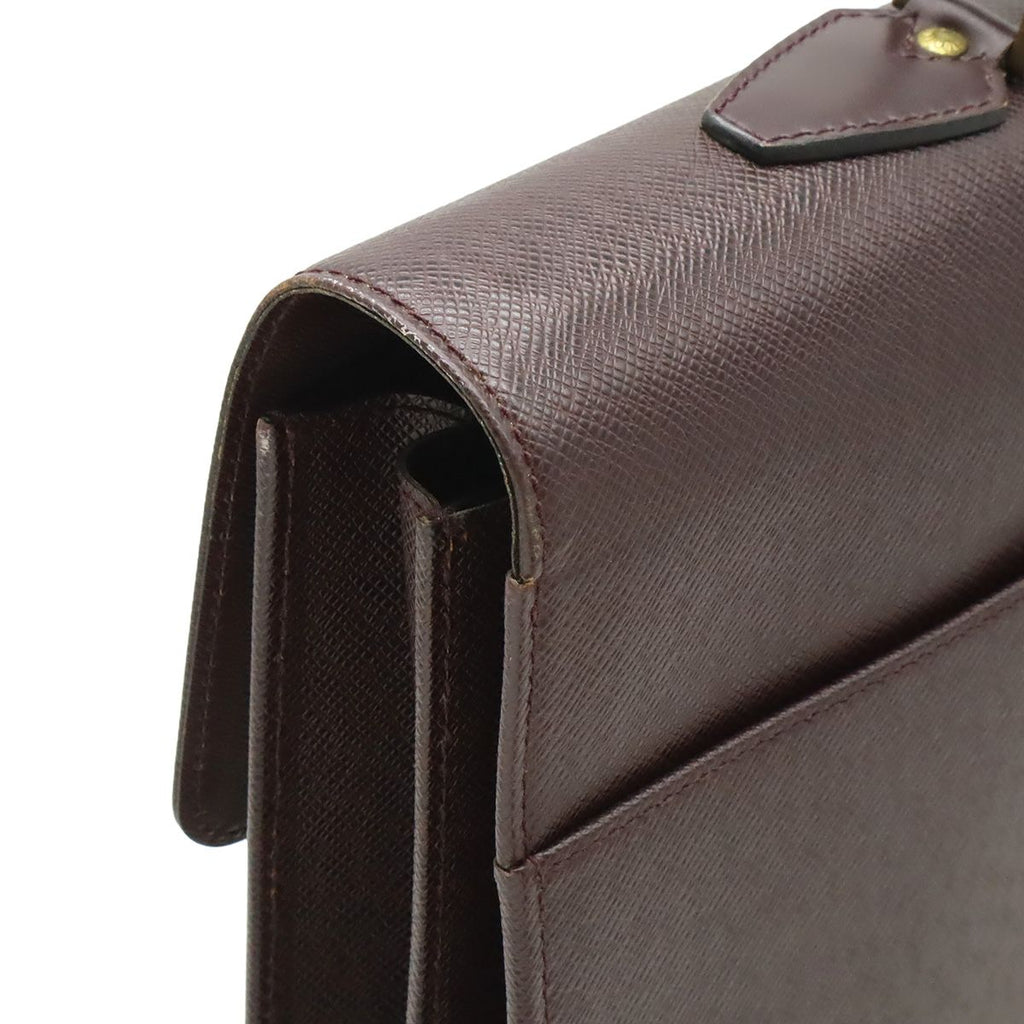 Louis Vuitton Taiga Serviette Moscova Business Briefcase Documents Purse — view 4