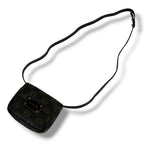 Loewe Repeat Anagram Logo Waist Pouch Mini Shoulder Bag Pochette Brown Black — view 2