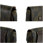 Loewe Repeat Anagram Logo Waist Pouch Mini Shoulder Bag Pochette Brown Black — view 6