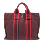 Hermes Tote Burgundy