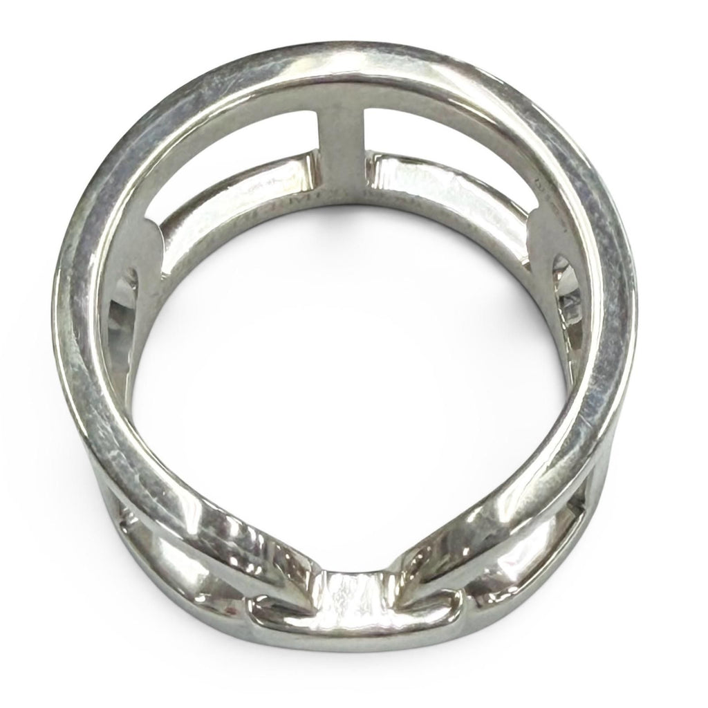 Hermes Chene D'ancre Ring Silver 48 Jp8 Recommended