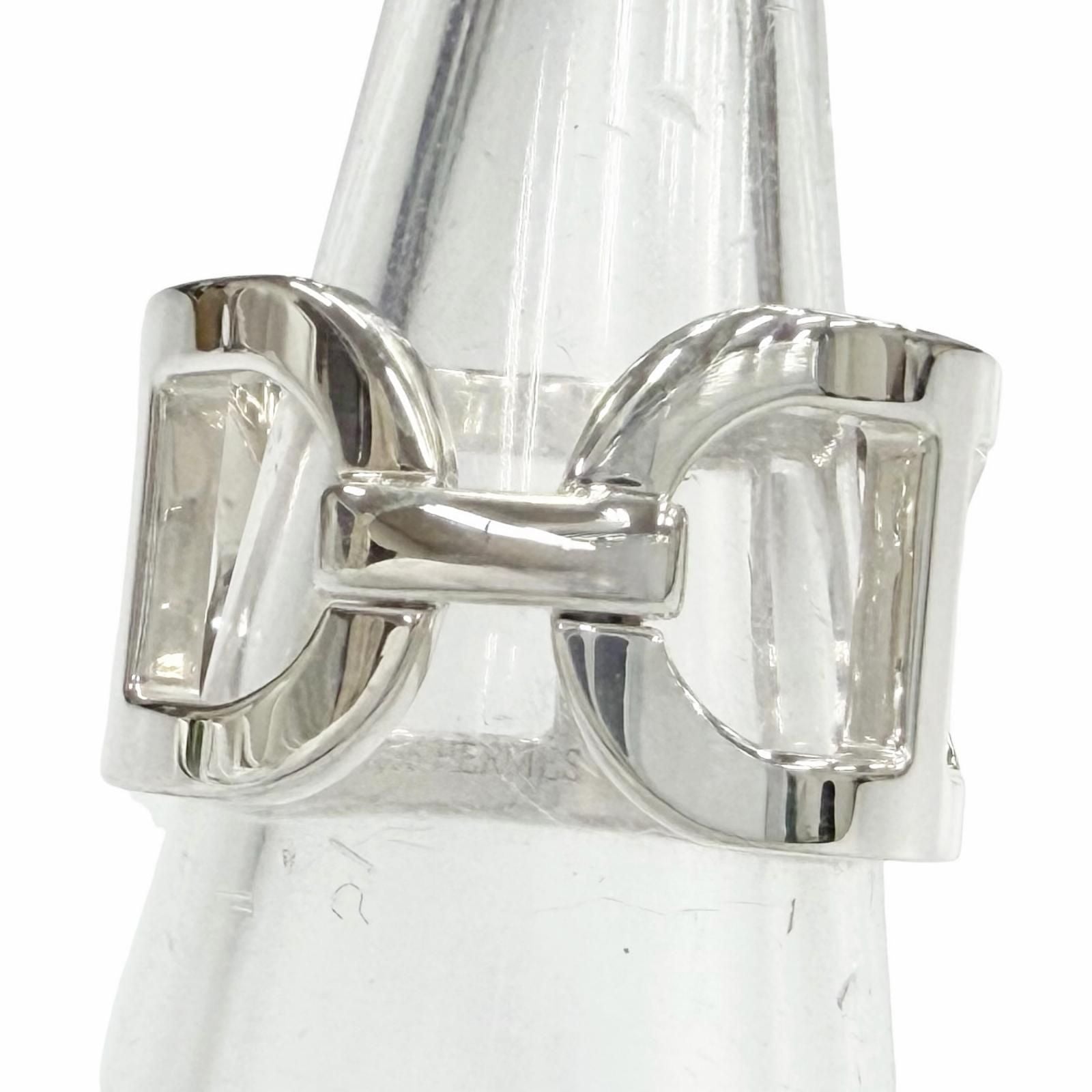 Hermes Chene D'ancre Ring Silver 48 Jp8 Recommended