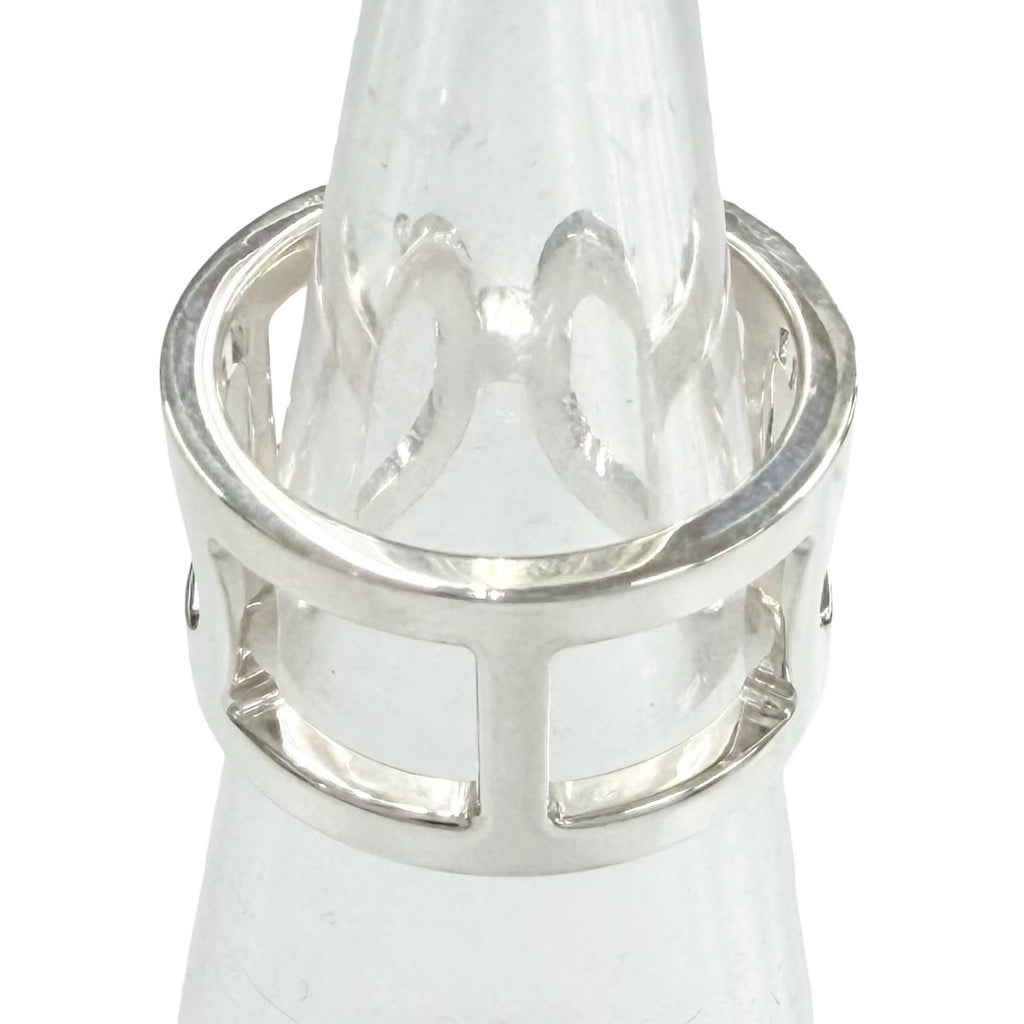 Hermes Chene D'ancre Ring Silver 48 Jp8 Recommended