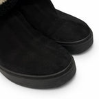 Louis Vuitton Snowdrop Line LV Logo Shearling Boots Black — view 7