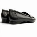 Hermes Moccasins Royale Leather Loafers Black — view 6