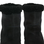 Louis Vuitton Bree Line Shearling Boots Black — view 7