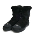 Louis Vuitton Bree Line Shearling Boots Black