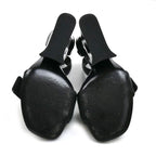 Louis Vuitton Stella Line Ankle Strap Sandals Black — view 5