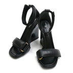 Louis Vuitton Stella Line Ankle Strap Sandals Black
