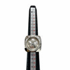 Hermes Vintage Extra Wide Series Ring Silver 49.50.51