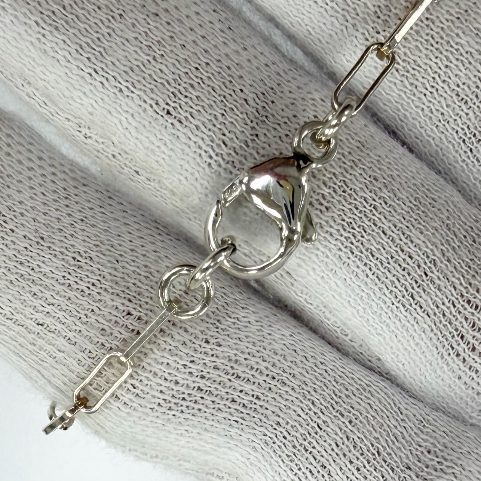 Chanel 925 Shell Clover Logo Pendant Silver — view 5