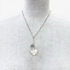 Chanel 925 Shell Clover Logo Pendant Silver — view 3