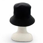 Hermes Cotton 100% Red Striped Hat Bucket Hat Dark Navy 59 — view 5