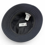 Hermes Cotton 100% Red Striped Hat Bucket Hat Dark Navy 59 — view 7