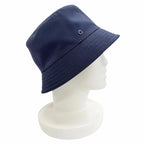 Hermes Eden Cotton 100% Series Parts Bucket Hat Navy 57 Recommended — view 4