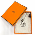 Hermes Pendant Mini Maillon PM Chaine D'ancre Necklace Black — view 2