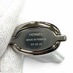 Hermes Pendant Mini Maillon PM Chaine D'ancre Necklace Black — view 8