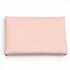 Hermes Calvi Rose Darling Chevre Business Card Holder Case — view 3
