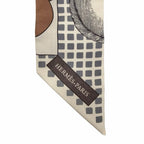 Hermes Cavalier en Formes Silk 100% Scarf Multi — view 4