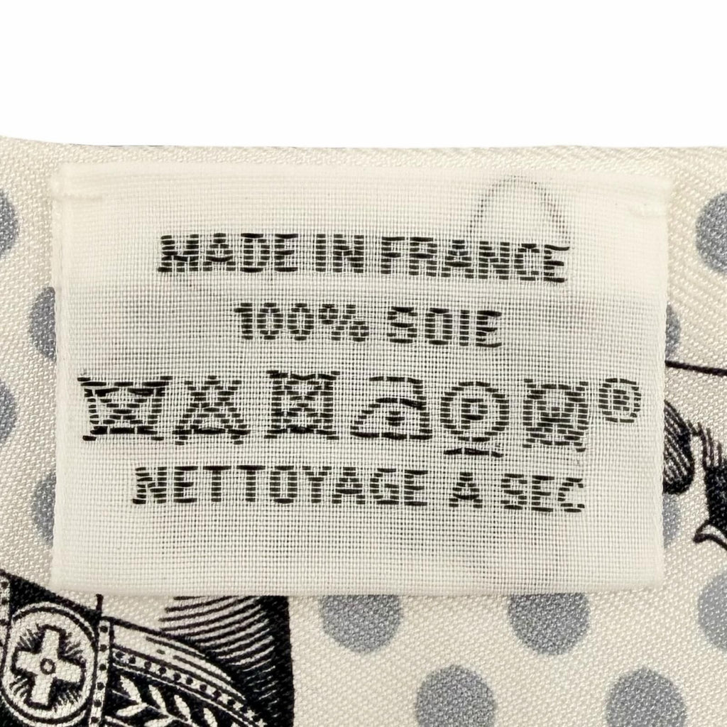 Hermes Cavalier en Formes Silk 100% Scarf Multi — view 7