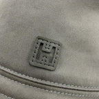 Hermes Cotton Polyurethane Grimeyer Logo Patch Bucket Hat 60 — view 8