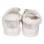 Chanel CC Logo Quilted Sandals — view 4