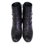 Celine Triomphe Claude Ankle Boots Chunky Heels Short — view 2