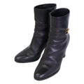 Celine Triomphe Claude Ankle Boots Chunky Heels Short