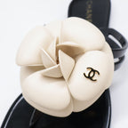Chanel Camellia Ruba Sandals — view 8