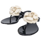 Chanel Camellia Ruba Sandals