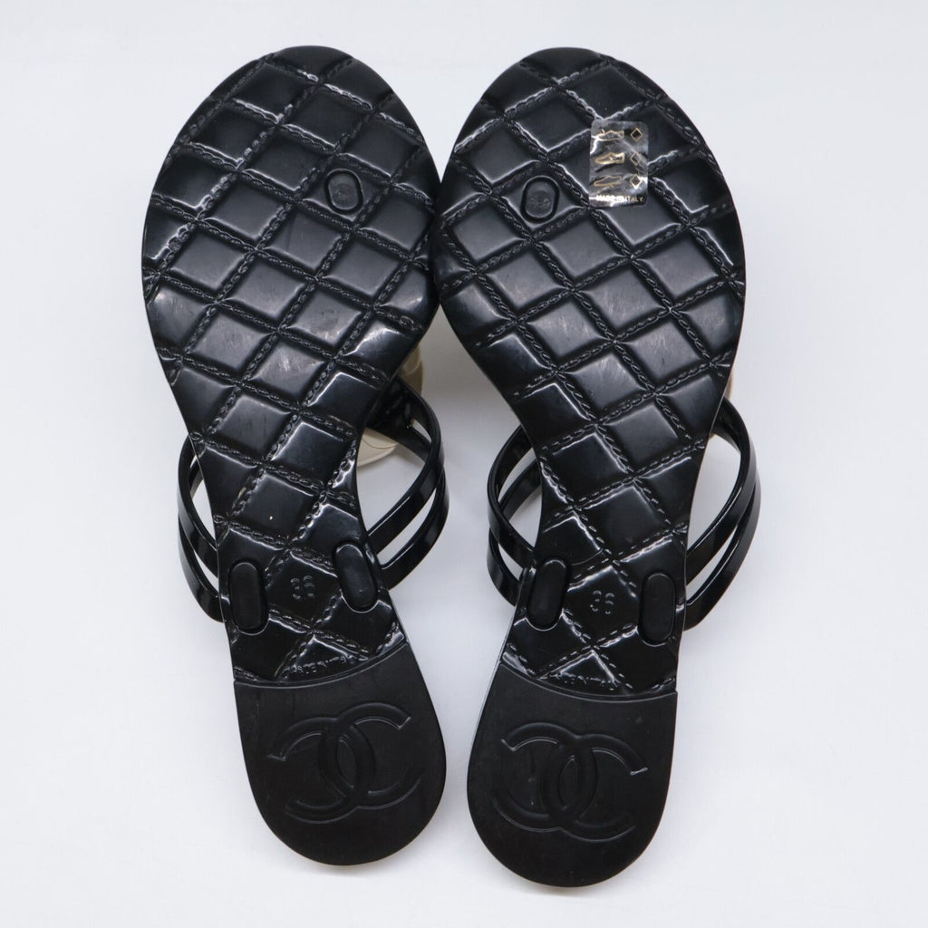 Chanel Camellia Ruba Sandals — view 6