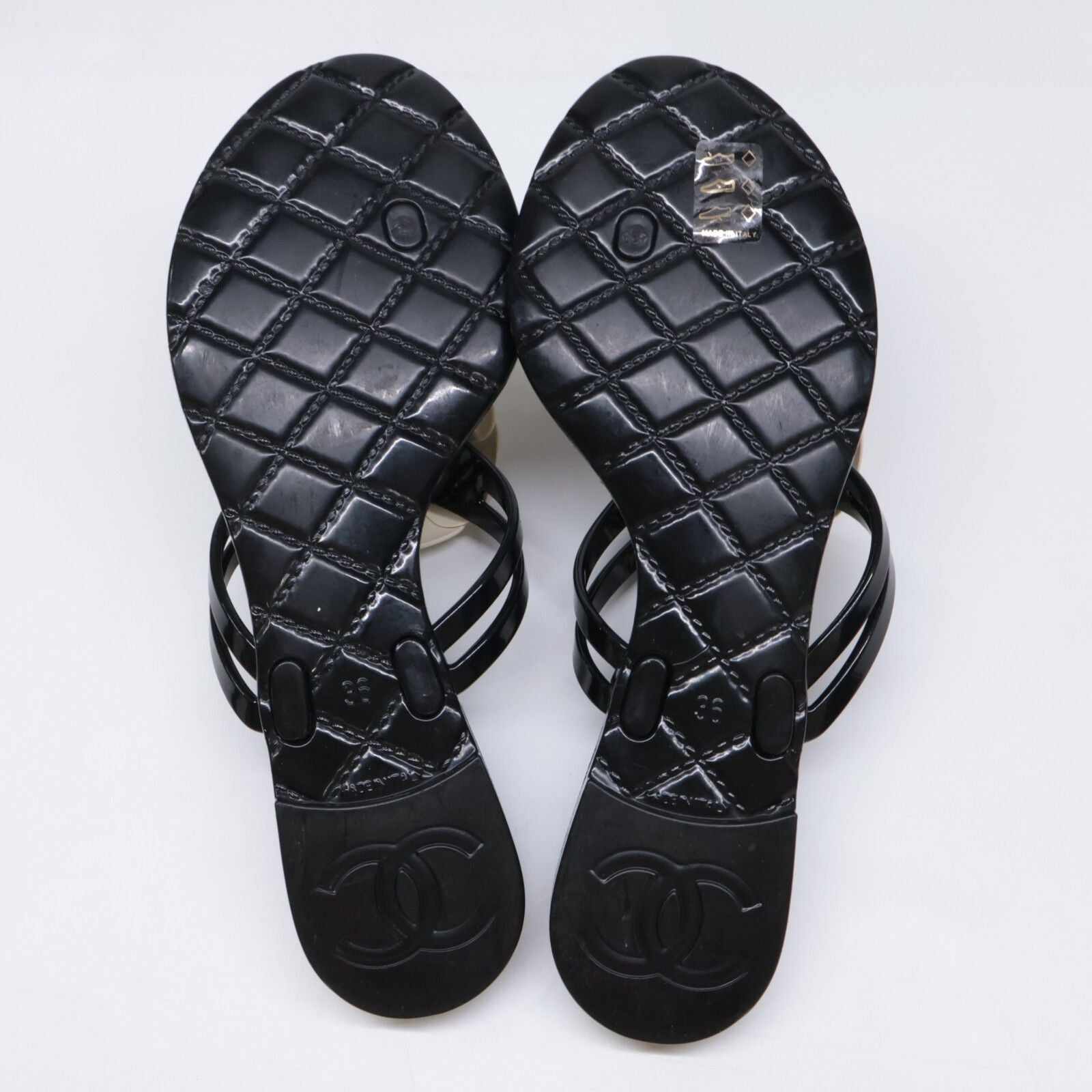 Chanel Camellia Ruba Sandals — view 6