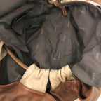 Loewe Nappa Aire Leather Gold Brown Handbag — view 5