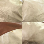 Loewe Nappa Aire Leather Gold Brown Handbag — view 7