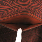 Saint Laurent Yves Vintage Logo Canvas Leather Brown Boston — view 7