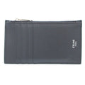 Celine Compact Zip Card Holder Leather Navy Fragment Case