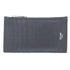 Celine Compact Zip Card Holder Leather Navy Fragment Case