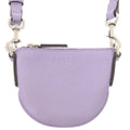 Gucci Logo Leather Purple Micro Mini Shoulder