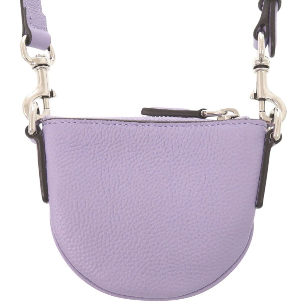 Gucci Logo Leather Purple Micro Mini Shoulder — view 3