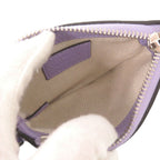 Gucci Logo Leather Purple Micro Mini Shoulder — view 5