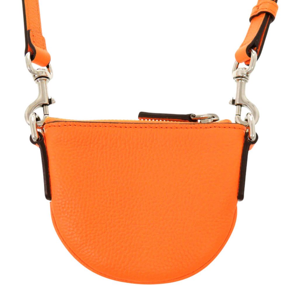Gucci Logo Leather Orange Micro Mini Shoulder — view 3