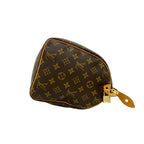 Louis Vuitton Vintage Speedy 30 Monogram Leather Boston Bag Brown — view 6