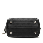 Louis Vuitton Monogram Mahina Hina PM 2-Way Shoulder Bag Noir Black Leather — view 3